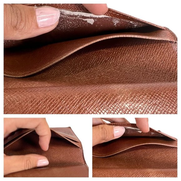 Authentic Louis Vuitton Wallet Porte Monnaie Billets Viennois Bifold Monogram LV - Picture 9 of 10